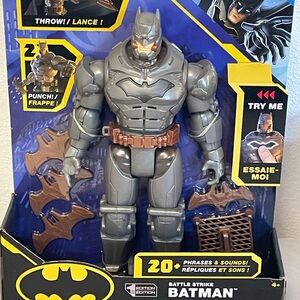 Batman Battle Strike Action Figure - Gray